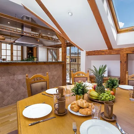 Spacious Old Town Penthouse With Balcony #12 * Prague